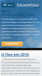 Mobile Screenshot of flex.eduardokraus.com